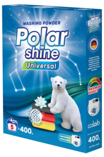 Стиральный порошок Polar Shine Universal универсальный автомат 400 гр