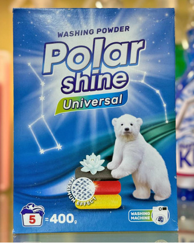 Стиральный порошок Polar Shine Universal универсальный автомат 400 гр