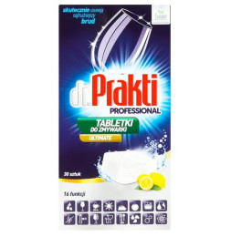 Таблетки для посудомийних машин Dr. Prakti Professional 16 г х 30 шт