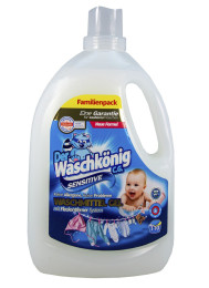 Гель (рідина) для прання дитячих речей (від народження) Waschkonig Sensitive 3.305 мл
