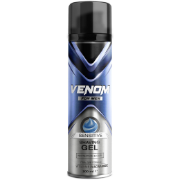 Гель для гоління Venom for men Sensitive 200 мл