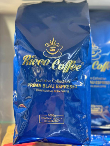 Кофе в зернах Ricco Coffee Prima Blau Espresso 1 кг