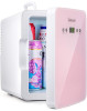 Портативный мини-холодильник AstroAI LY1906 Pink