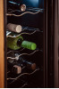 Винна шафа для дому та бару Adler AD 8083 холодильник для вина та напоїв на 33 л з підсвічуванням та терморегулятором 12-18°С скло з УФ фільтром