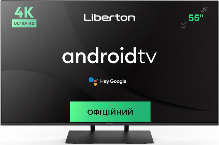 Телевізор Liberton LTV-55U01AT Black