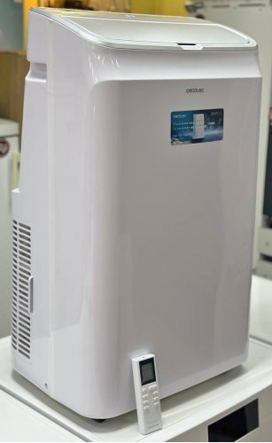 Портативний кондиціонер (вентилятор, охолодження, осушення, обігрів, нічний) Cecotec 08178 White з пультом дистанційного керування