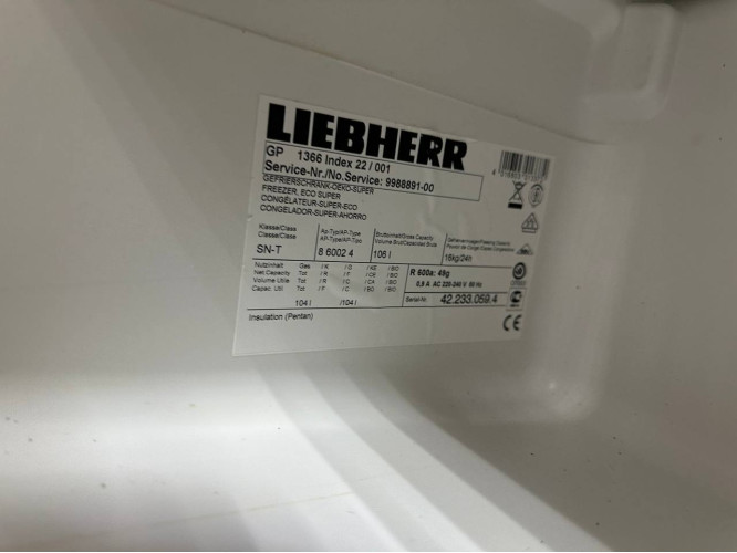 Морозильна камера Liebherr GP 1366 Б/В