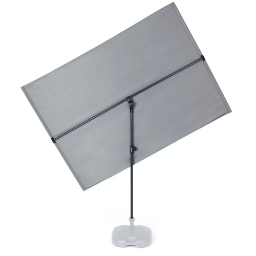 Сонцезахисний прямокутний екран-парасолька Hoberg 130 x 180 см Grey