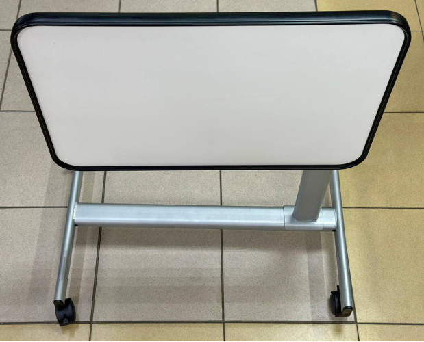 Мобільний столик (комп'ютерний стіл) Lief Rucks GR-01 White на колесах з регулюванням висоти