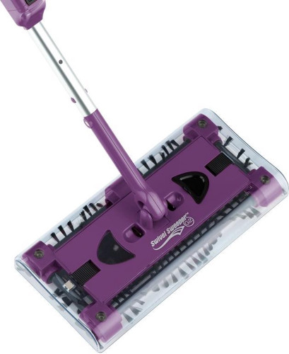 Многофункциональный аккумуляторный электровеник-швабра (электрощетка) Swivel Sweeper G2 Violet Б/У