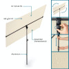 Солнцезащитный прямоугольный зонт-экран Hoberg 130 x 180 см