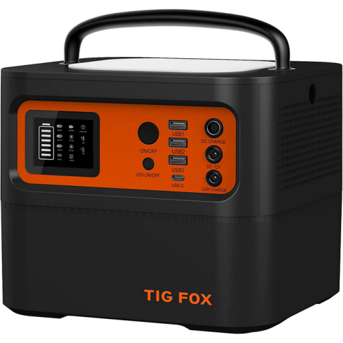 Портативная зарядная станция TIG FOX T500 Black