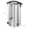 Апарат для приготування гарячих напоїв/глінтвейну Profi Cook PC-HGA 1111 з терморегулятором 16 л