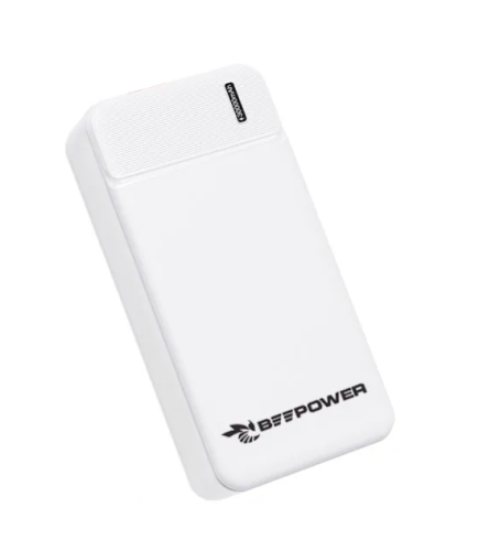 Повербанк (УМБ) зовнішній акумулятор BeePower BP-10 10000 mAh White