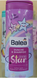 Детский гель для душа + Шампунь Balea Shower & Shampoo Shining - Star 300 мл