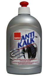 Средство для удаления накипи в стиральных машинах Sano Anti Kalk 500мл