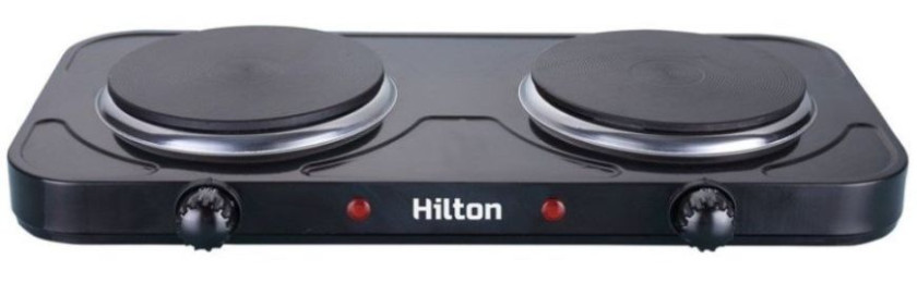 Настільна електрична плита HILTON HEC-201 Black