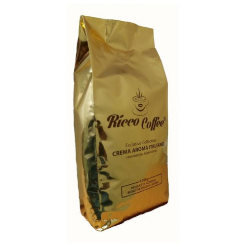 Кофе в зернах Ricco Coffee Crema Aroma Italiano 1 кг